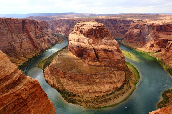 horseshoe bend panorama Arizona USA
