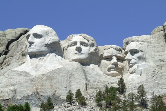 faces of the presidents mount rushmore south dakota
