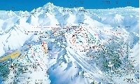 La Rosiere Piste Map Thumb
