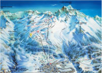 Aussois Piste Map Thumb