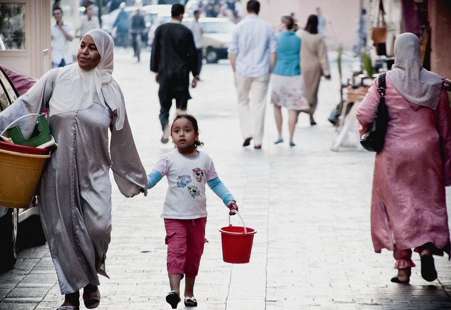 Women and girls in Morocco