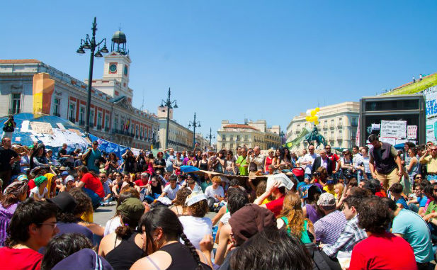 Protest in Spain