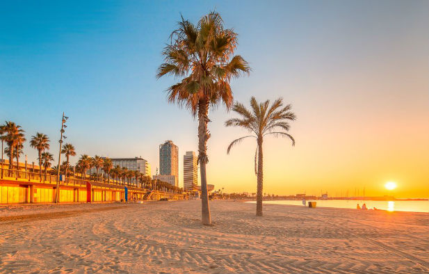 Barcelona beach