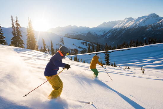 Ski piste Canada
